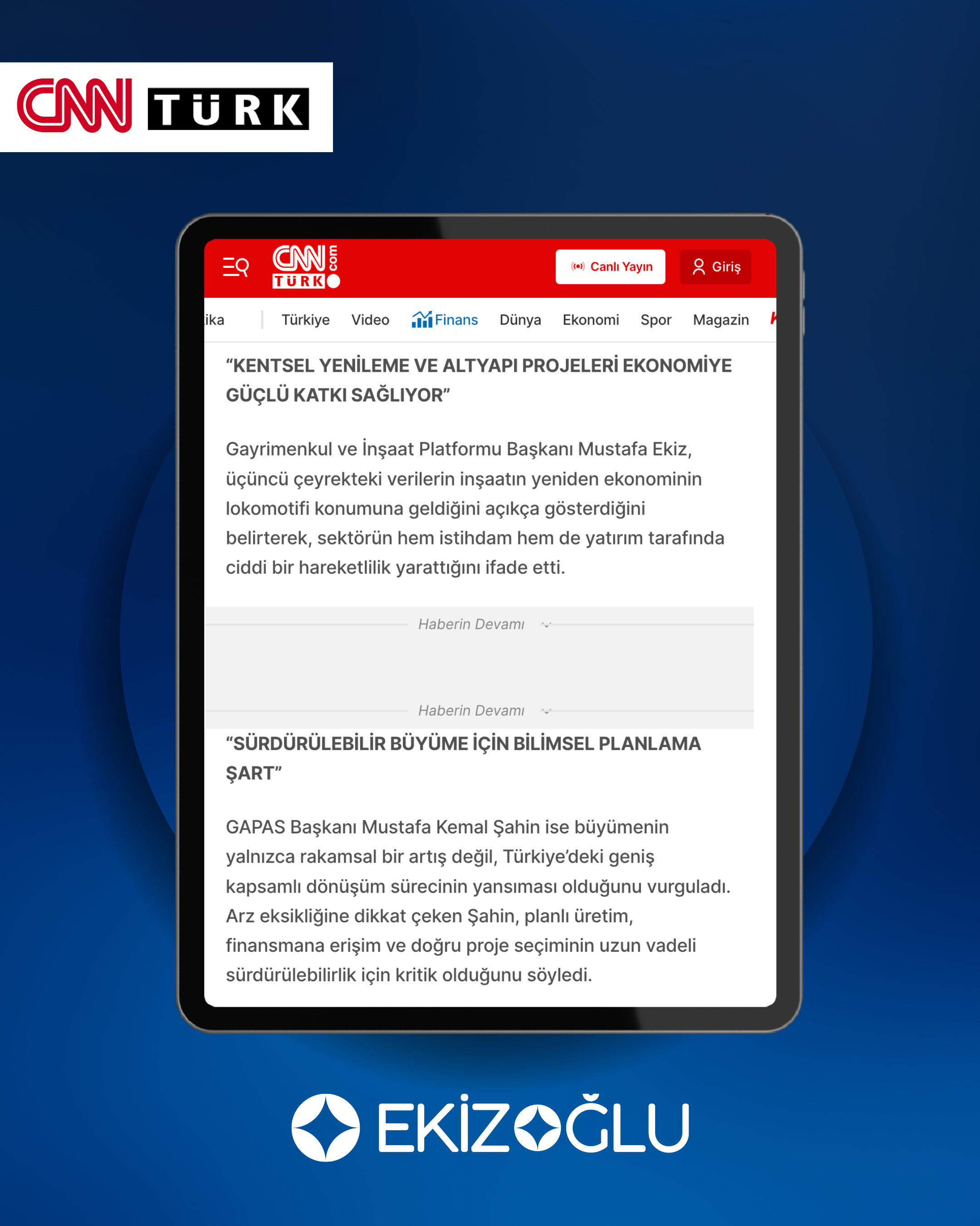 İnşaat Sektöründen Ekonomiye Büyük Katkı